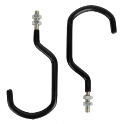 STORAGE HOOK SUNLT XL/HD BK MACHINE THREAD CDof2 