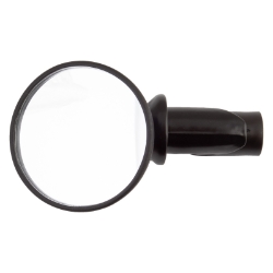MIRROR CATEYE BAR END BM-45 ROAD BK 