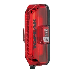 LIGHT TOPEAK RR REDLITE AERO USB BK 