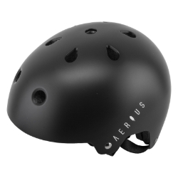 HELMET AERIUS SKID LID SKATE S/M M-BK 
