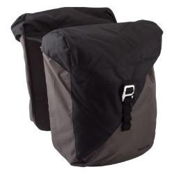 BAG RACKTIME PANNIER VIDA DOUBLE BK/GY 