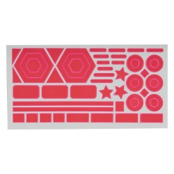 REFLECTOR SUNLT STICK ON SHAPES PK 