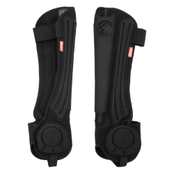 PAD SET TSC SHIN/ANKLE GUARD COMBO INVISALITE XL BK 