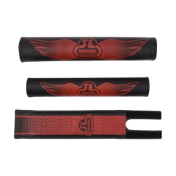 PAD SET SE BIKES WING FADE BK/RD 