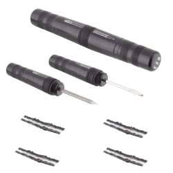 PATCH KIT KOM TUBELESS TIRE REPAIR PLUG KIT ALY BK 10/cs 