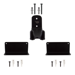STORAGE RACK PURE PITCHED WALL RACK BK 