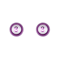 VALVE CAPS TRIKTOPZ 8-BALL PU 1pr/PK 