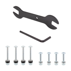 TRAILER SUNLT REP BOLT/NUT/WRENCH KIT CARGO f/98014 8-BOLTS/6&8mmWRENCH/4mmALLEN 