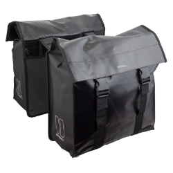 BAG BASIL PANNIER URBAN LOAD DOUBLE UBS BK 