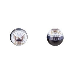 VALVE CAPS TRIKTOPZ NAVY LOGO 1pr/PK 