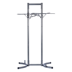 STORAGE RACK DELTA TWO BIKE UPRIGHT FREESTANDING GY (P) 