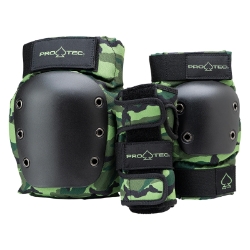 PAD SET PROTEC STREET JR ELBO/KNE/WRST Y-SM CAMO 