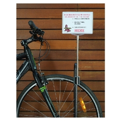 DISPLAY STAND WILLWORX A5 SIGN HOLDER BXof2 
