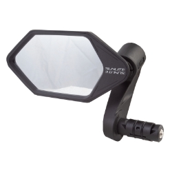 MIRROR SUNLT HIGH IMPACT eHD BAR-END LH BK 