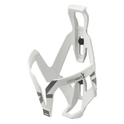 BOTTLE CAGE ELITE CUSTOM RACE X GLOSS-WH/GY 