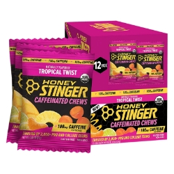 FOOD HS CHEW CAFFINATED TROPICAL TWIST BXof12 