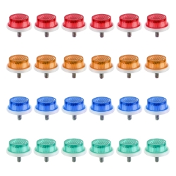 REFLECTOR SUNLT 1in w/BOLT ASSORTD CDof24 