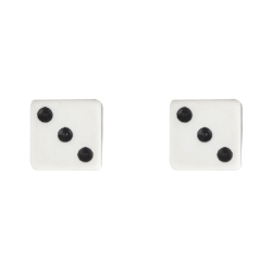 VALVE CAPS TRIKTOPZ DICE-WHT 1pr/PK 