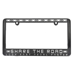 LICENSE PLATE FRAME SHARE-THE ROAD 