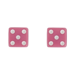 VALVE CAPS TRIKTOPZ DICE-PNK 1pr/PK 