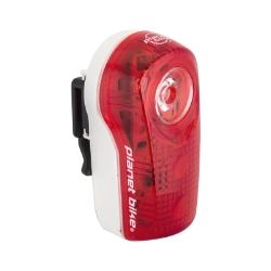 LIGHT PB RR SUPERFLASH BLINKY.5w2LED WH 