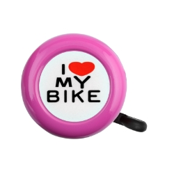 BELL SUNLT I LOVE MY BIKE PNK 