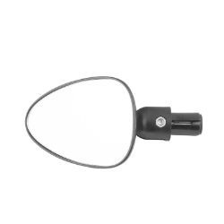 MIRROR SUNLT BAREND ADJUST CE-2 AERO BK 