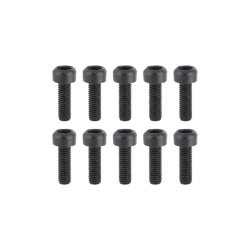 HARDWARE BOLTS SUNLT RUST-SHIELD M5x16 CRMO BK BGof10 