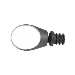 MIRROR SUNLT PRO ROAD WARRIOR BAR END BK 