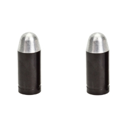 VALVE CAPS TRIKTOPZ BULLET TIP BK 1pr/PK 