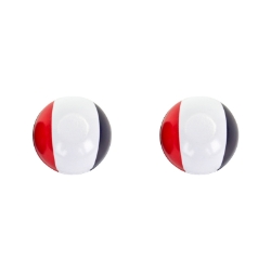 VALVE CAPS TRIKTOPZ FLAG FRANCE 1pr/PK 
