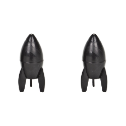 VALVE CAPS TRIKTOPZ PRESTA ROCKETS BK 1pr/PK 