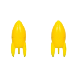 VALVE CAPS TRIKTOPZ PRESTA ROCKETS YL 1pr/PK 