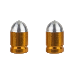 VALVE CAPS TRIKTOPZ PRESTA BULLET GD 1pr/PK 