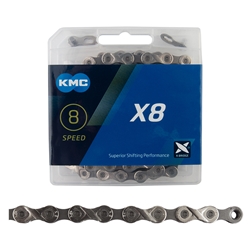 CHAIN KMC X8 6/7/8s SL/DK-SL 116L 