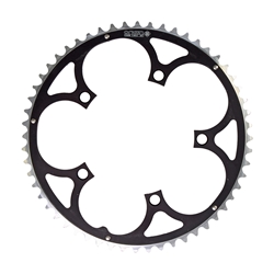 CHAINRING OR8 130mm 56T RAMPED BK/SL 