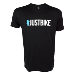 CLOTHING T-SHIRT JBI.BIKE #JUSTBIKE MED BLK 