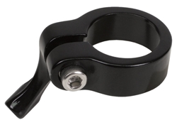 SEATPOST CLAMP OR8 wCABLE HOLDER 31.8BK 