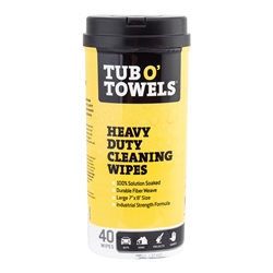 CLEANING TOWEL TUB O TOWELS HD WIPE CANISTER CNof40 
