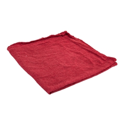 CLEANING CLOTH RED COTTON PKof50 