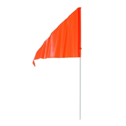 SAFETY FLAGS 1pc SUNLT 59in ECONO BXof10 