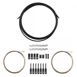 CABLE GEAR OR8 KIT SUPERSLICK COMPRESSIONLESS F+R RD/MT BK 