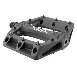 PEDALS OR8 STRAPD 9/16 BK 