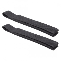 PEDALS SUNLT EXERCISER FULL-SUPPORT HEAL STRAPS ONLY PAIR BK 